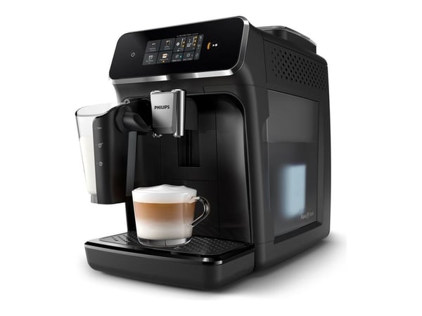 Philips Series 2300 EP2331 - Automatisk kaffemaskin med cappuccino-skummer - 15 bar - lakkert pianosvart