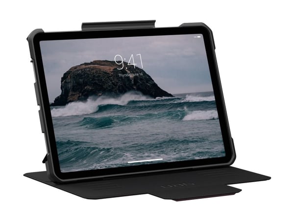 UAG Metropolis SE Series - Flipomslag til nettbrett - grov - polyuretan (PU) - bordeaux - for Apple 11-tommers iPad Air (M2)