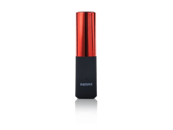 Remax LipMax RPL-12, Rød, Mobiltelefon/smarttelefon, Nettbrett, MP3/MP4, GPS, E-Bok leser, Metall, Plastikk, 2400 mAh, USB, 5 V