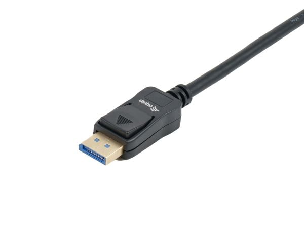 Equip 119273, 3 m, DisplayPort, DisplayPort, Hankjønn, Hankjønn, 15360 x 8640 piksler