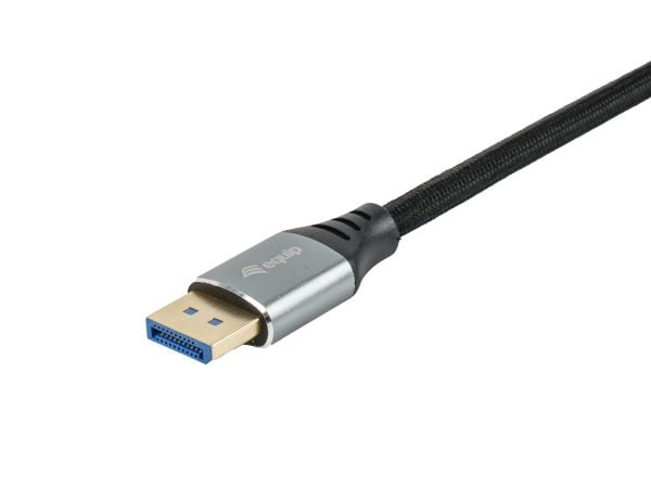 Equip 119282, 2 m, DisplayPort, DisplayPort, Hankjønn, Hankjønn, 15360 x 8640 piksler