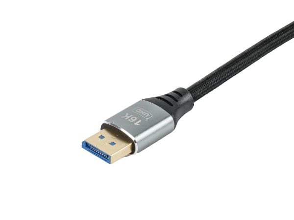 Equip 119283, 3 m, DisplayPort, DisplayPort, Hankjønn, Hankjønn, 15360 x 8640 piksler
