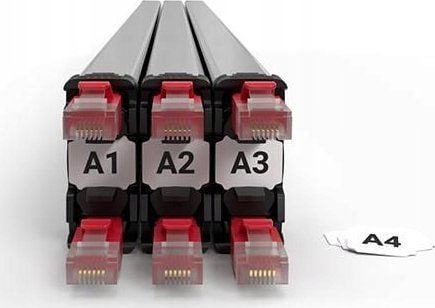 PATCHBOX ID Labels - Kabelidentifiseringsetiketter (en pakke 96 deler)