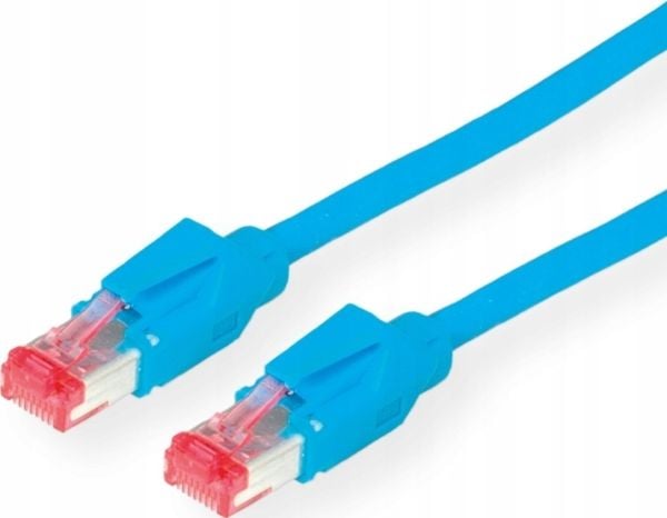 Draka Comteq S/FTP Patch cable Cat6, Blue, 10m, 10 m