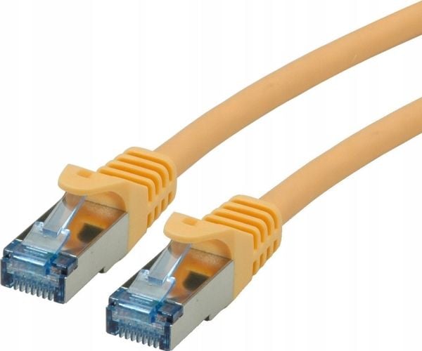 ROLINE 21152828, 15 m, Cat6a, S/FTP (S-STP), RJ-45, RJ-45, Keltainen