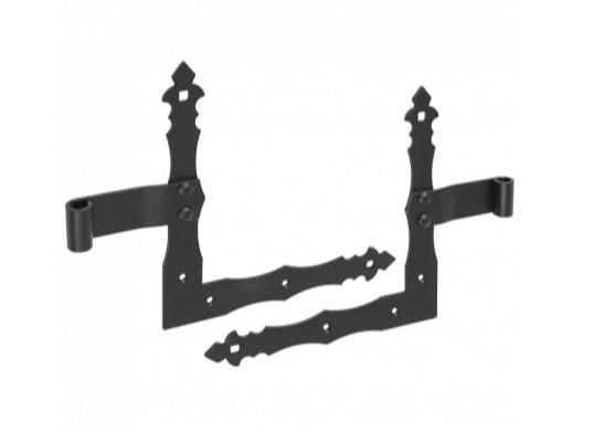 Domax dørhengsel Zno250/10 250×200×3,0 L+R