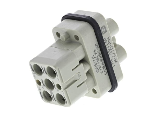 Harting 09 12 006 3041 stiftinnsats Han® Q 4 + 2 + PE Crimp 1 stk