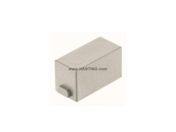 HARTING HAN modular dummy modul 6B, 10B, 16B, 24B. Hun og han delen. - (2 stk.)