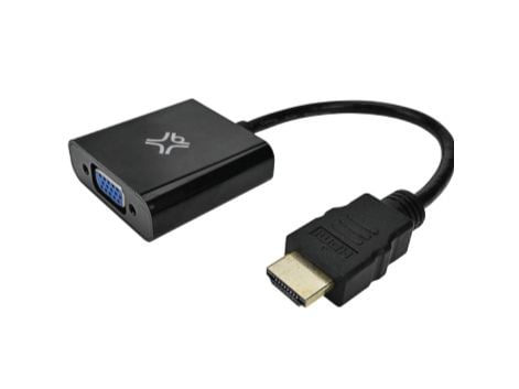 XtremeMac - Video adapter - HDMI hann til HD-15 (VGA) hunn - 1600 x 1200 støtte, 1280 x 1024 støtte, 720p-støtte, støtte for 1920 x 1080 ved 60 Hz