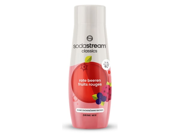SodaStream 1524210410, Hiilihapotettu siirappi, musta, Vihreä, Harmaa, Vaaleanpunainen, Purppura, Punainen, 440 ml, 1 kpl