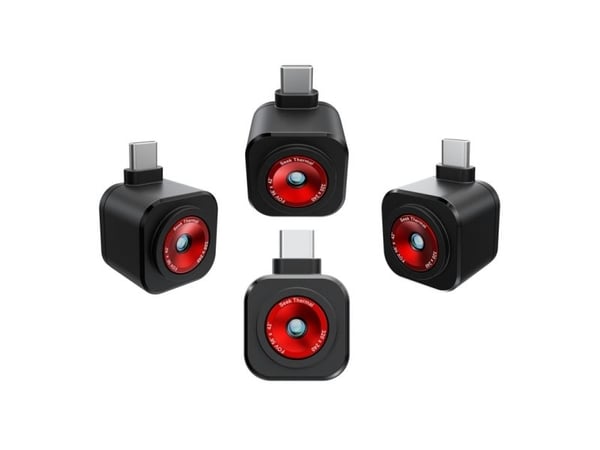 Seek Thermal CQ-ABAX, 320 x 240 piksler, -20 - 330 °C, Rav, Black Hot, Ironbow, Hvit varm, 35 mK, 25 Hz, Termisk