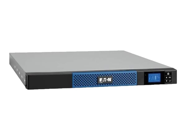 Eaton 5P 1550VA 1100W 230V Line-Interactive UPS, C14 Input, 6 C13 Outlets, Lithium-ion Battery, True Sine Wave, Cybersecure Network Card Option, 1U...