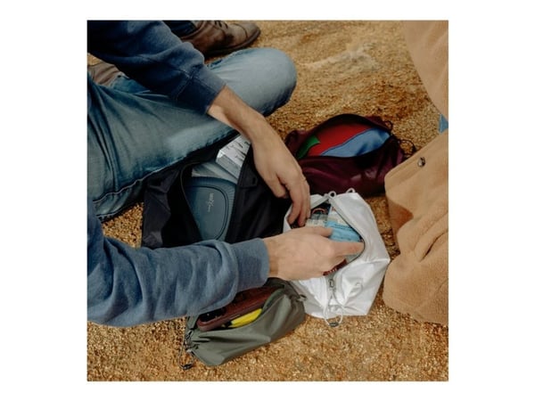 Peak Design Ultralight - Organizing bag - liten - Ultralight Terra Shell 40D exterior fabric, ultra-high molecular weight polyethylene fabric - grå...