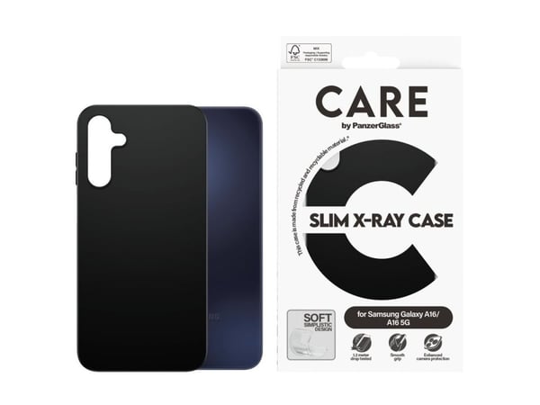 PanzerGlass CARE Fashionable Case Galaxy A16/A16 5G schwarz