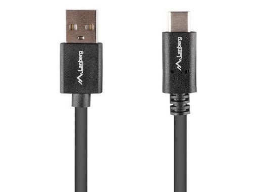 Lanberg USB-A - USB-C USB-kabel 1,8 m Svart (1_816378)