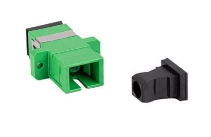 SM SC/APC SIMPLEX KUITUOPTINEN ADAPTERI MUSTA 25KPL LANBERG