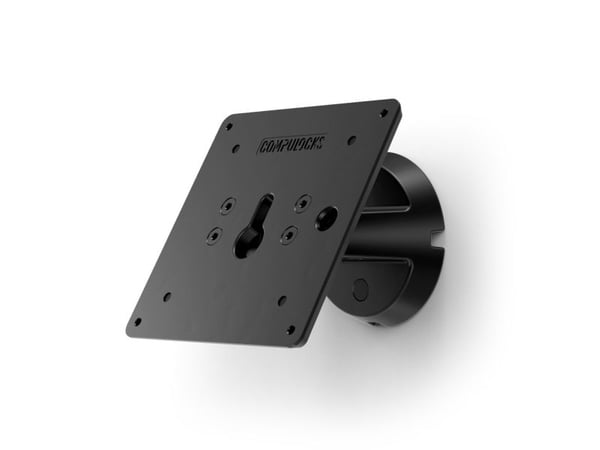Compulocks VESA Tilting Wall Mount - Monteringssett (baugmontering) - vippbar - aluminium - svart - veggmonterbar, overflatemonterbar