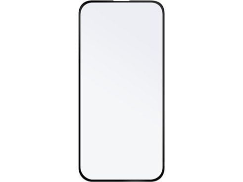 FIXED - Skjermbeskyttelse for mobiltelefon - full deksel - 2.5D - glass - rammefarge svart - for Apple iPhone 16