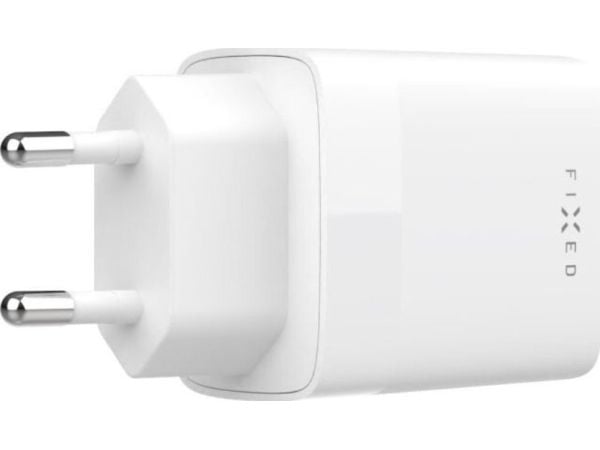 FIXED - Strömadapter - 30 Watt - PD 3.0 (USB-C) - vit