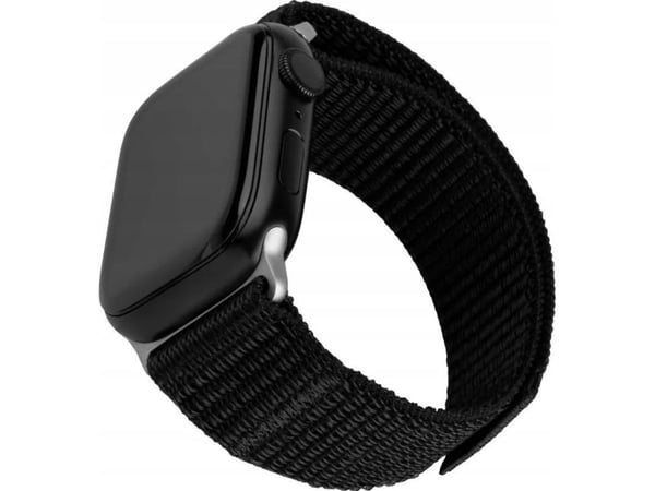 Fast Fast | Sportsrem for Apple Watch Ultra 49mm | 160-210 mm | Svart | Nylon