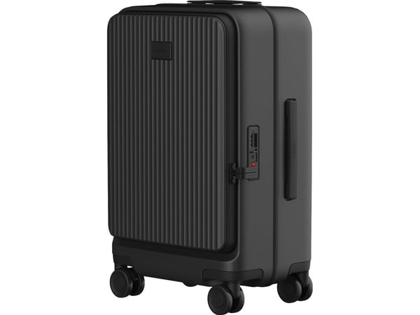 Xiaomi Front Pocket Carry-on Bagasje - Spinner 20" - hardside - polykarbonat, tekstil, etylenvinylacetat (EVA) - svart