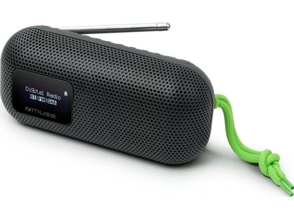 Høyttaler Muse Muse Speaker med FM-radio | M-750 FBT | 10 W | Vannbestandig | Bluetooth | Svart | Bærbar | Trådløs tilkobling