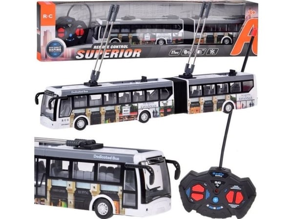 Jokomisiada fjernstyrt trikkebuss på fjernkontroll 36 cm bybuss RC0673