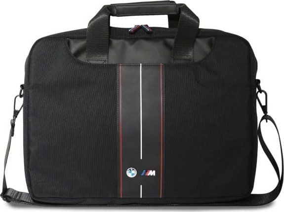 BMW-veske BMW BMCB15COMPVSK-16" nylon svart/svart med rød stripe