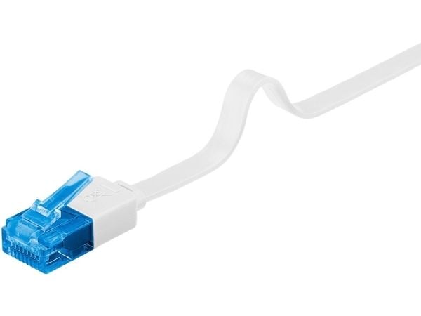 Goobay 96391, 20 m, Cat6a, U/UTP (UTP), RJ-45, RJ-45, Hvit