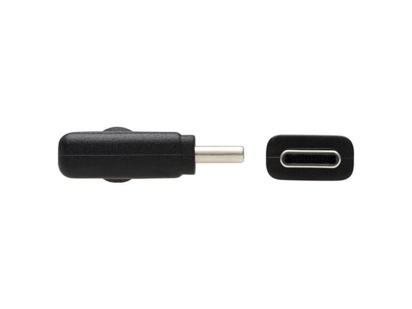 Tripp Lite U420-02M-RA, 2 m, USB C, USB C, USB 3.2 Gen 1 (3.1 Gen 1), 5 Gbit/s, svart
