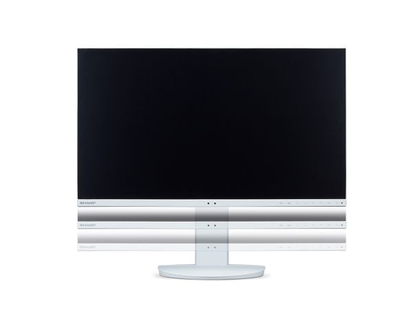Sharp MultiSync EA272Q - LED-skjerm - 27" - 2560 x 1440 QHD @ 60 Hz - IPS - 350 cd/m² - 1000:1 - 6 ms - HDMI, DisplayPort, USB-C - hvit (bakside), ...