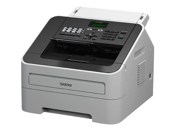 Brother FAX-2840 - Faks / kopieringsmaskin - S/H - laser - 215.9 x 355.6 mm (original) - 216 x 406.4 mm (medie) - 33.6 kbps