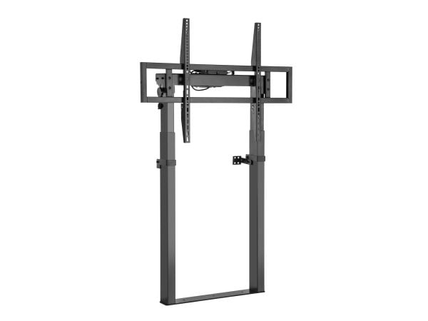 Equip 650347, 139,7 cm (55"), 2,54 m (100"), 200 x 200 mm, 800 x 600 mm, Aluminium, Plast, Rustfritt stål, Sort
