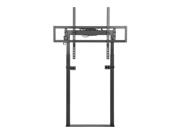 Equip 650347, 139,7 cm (55"), 2,54 m (100"), 200 x 200 mm, 800 x 600 mm, Aluminium, Plast, Rustfritt stål, Sort
