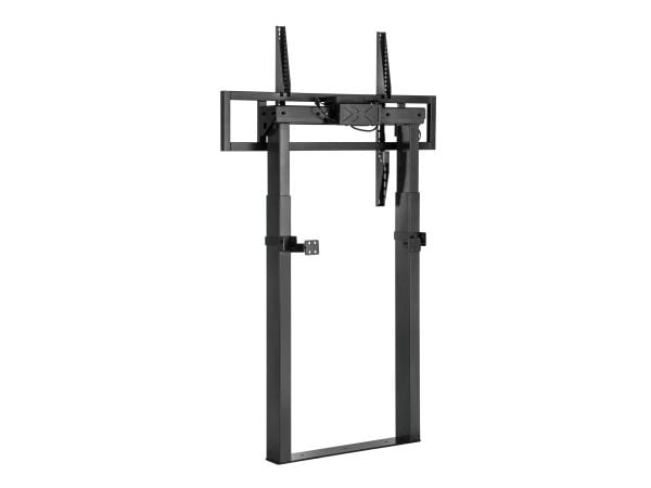 Equip 650347, 139,7 cm (55"), 2,54 m (100"), 200 x 200 mm, 800 x 600 mm, Aluminium, Plast, Rustfritt stål, Sort