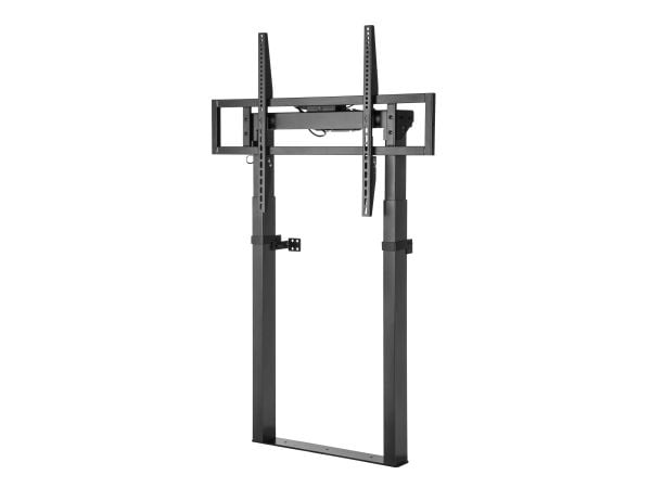 Equip 650347, 139,7 cm (55"), 2,54 m (100"), 200 x 200 mm, 800 x 600 mm, Aluminium, Plast, Rustfritt stål, Sort