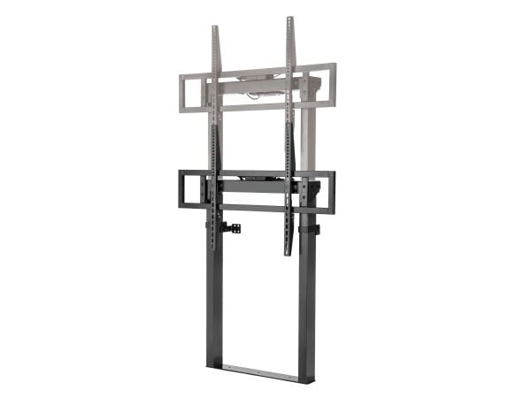 Equip 650347, 139,7 cm (55"), 2,54 m (100"), 200 x 200 mm, 800 x 600 mm, Aluminium, Plast, Rustfritt stål, Sort