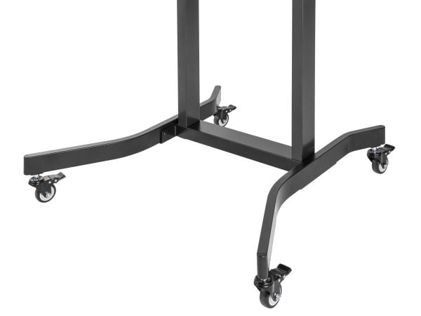 Equip 650633, 2,54 m (100"), 200 x 200 mm, 800 x 600 mm, -10 - 5°, Aluminium, Plast, Rustfritt stål, Sort