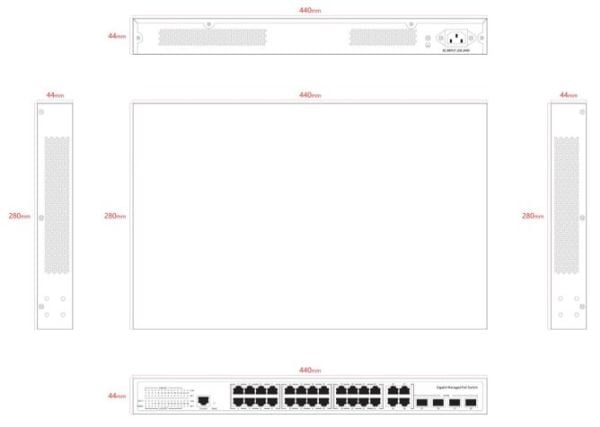 Ernitec ELECTRA-M224-1GB-370W