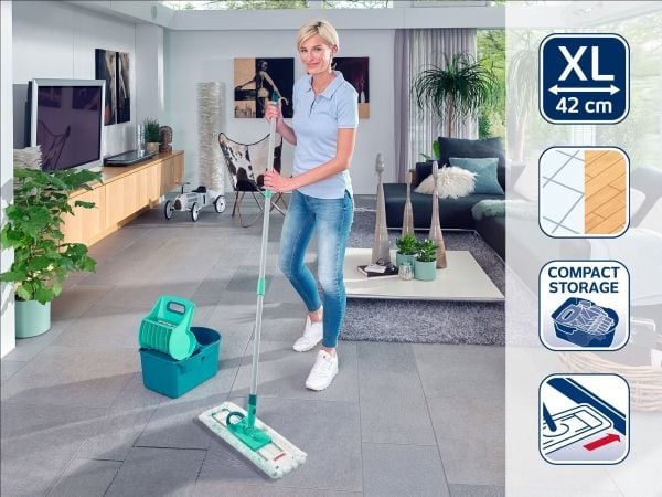Leifheit Leifheit Profi Compact-setti 55092 ämpäri + moppi ...
