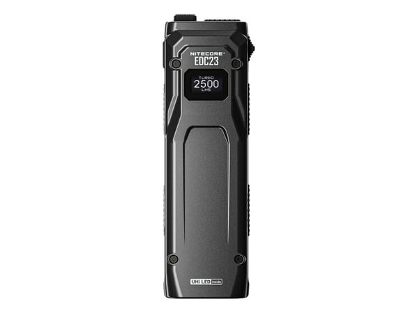Nitecore EDC23, Lommelykt, Sort, Plast, Knapper, IP54, LED
