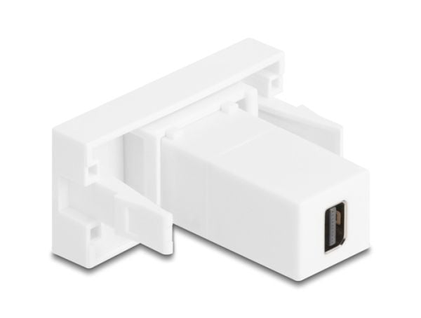 DeLOCK 90842, Mini DisplayPort, Uros, Uros, Suora, Suora, Valkoinen