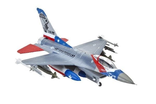 Revell Lockheed Martin F-16C Fighting Falcon, Pienoismallikiinteäsiipinen ilma-alus, Kokoamispakkaus, 1:144, Lockheed Martin F-16C Fighting Falcon,...