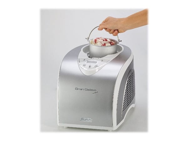 Ariete Gran Gelato Metal (Mod: 693) - Iskremmaskin - 1 liter - 135 W