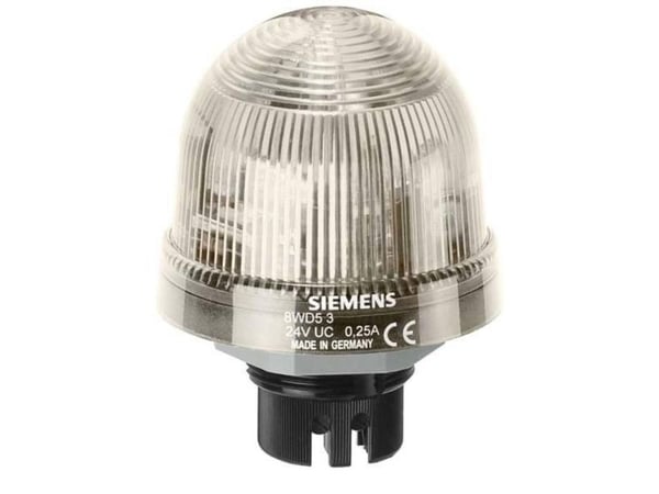 Siemens 8WD5340-0CE signallampe (Ø x H) 70 mm x 66 mm klar 1 stk.