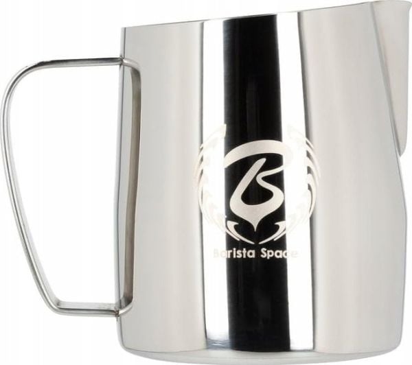 Barista Space - 450 ml kiillotettu hopeinen maitokannu