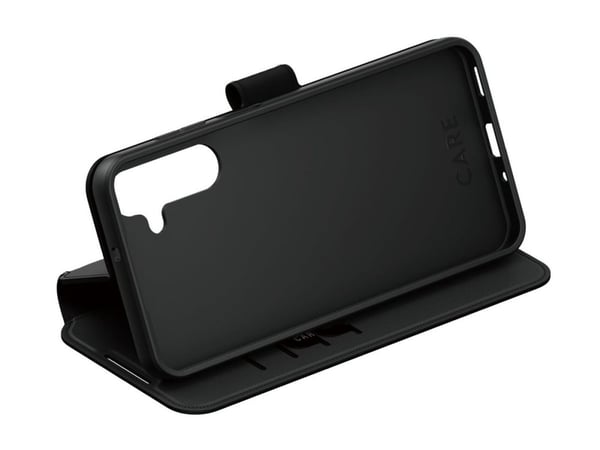 CARE by PanzerGlass - Flipdeksel for mobiltelefon - med kickstand - vegansk skinn - for Samsung Galaxy A16, A16 5G