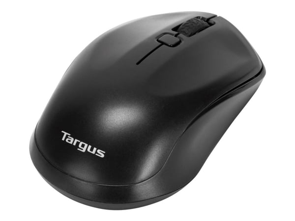 Targus KM610 - Sats med tangentbord och mus - kombination - full size - trådlös - 2.4 GHz - QWERTY - spansk - svart