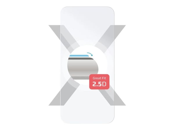 Fast fast skjermbeskytter | Apple | iPhone 16 | Herdet glass | Klar | 2,5D