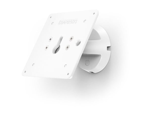 Compulocks 505W, Ruuvit, 68,6 cm (27"), 75 x 75 mm, 100 x 100 mm, Valkoinen